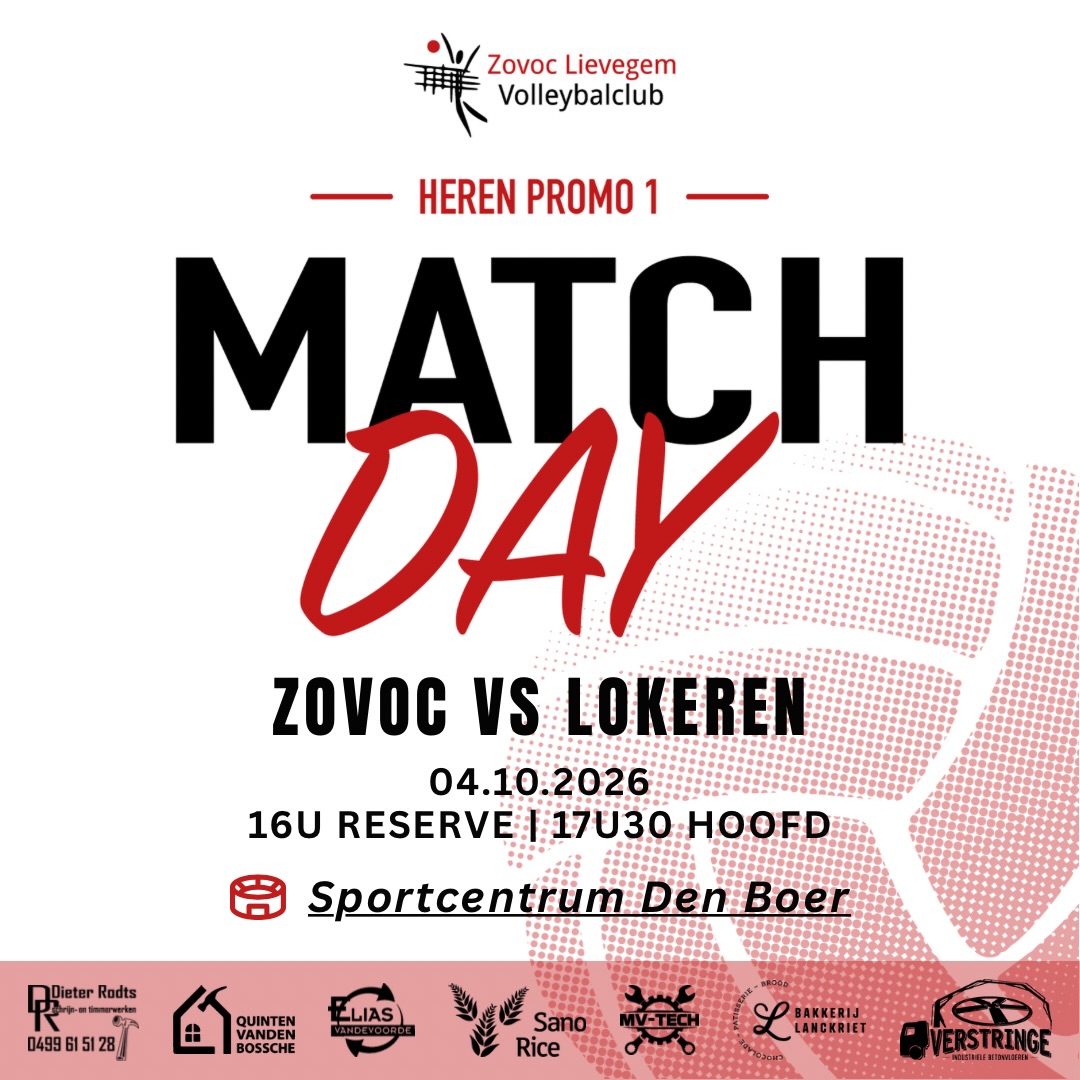 🔴⚪ Supporters van de heren!

Zondag is het zover: onze eerste thuismatch van het seizoen! En wat voor een affiche… @pandas_heren_a komt op bezoek in Den Boer....
